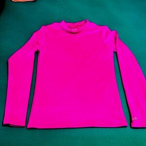 Deep purple Moisture wicking long sleeve t shirt